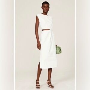 Love, Whit by Whitney Port Cut Out Sheath Midi